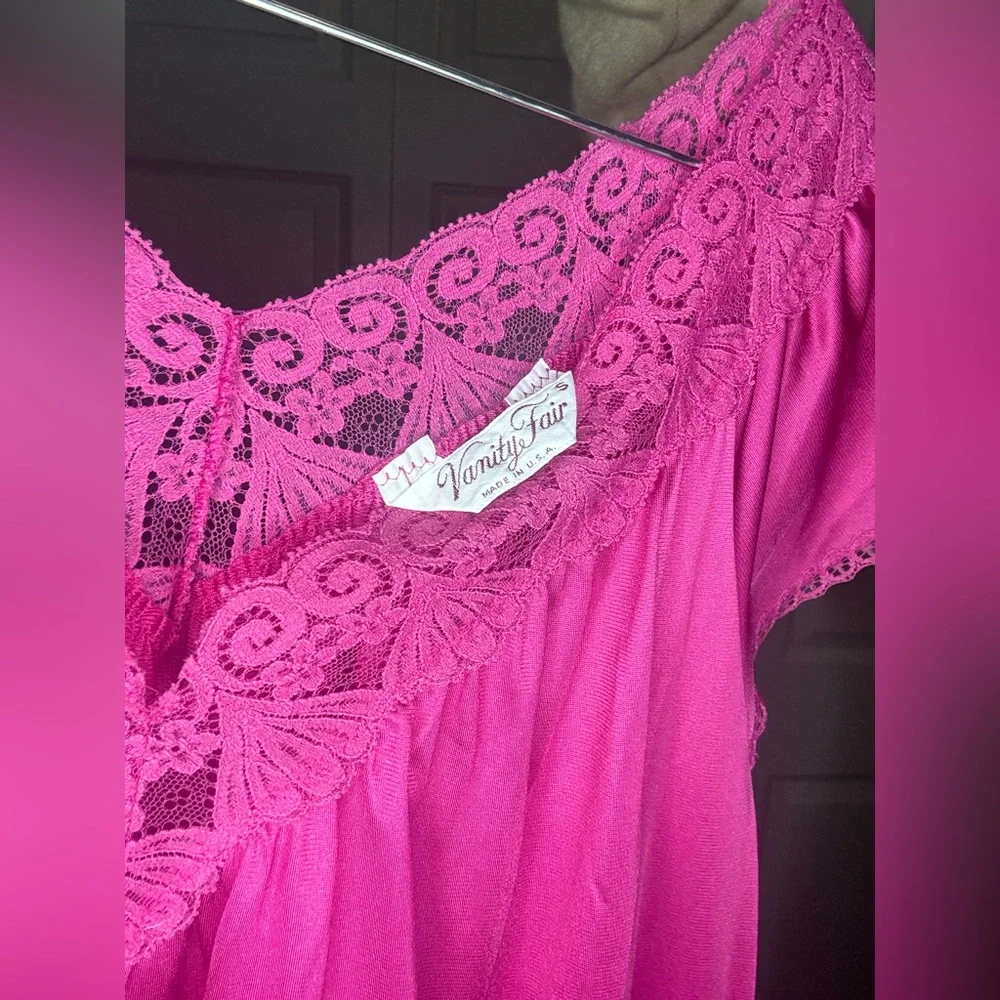 Pink Vanity Fair Nightie/slip